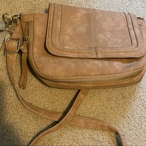 Beige Cross Body